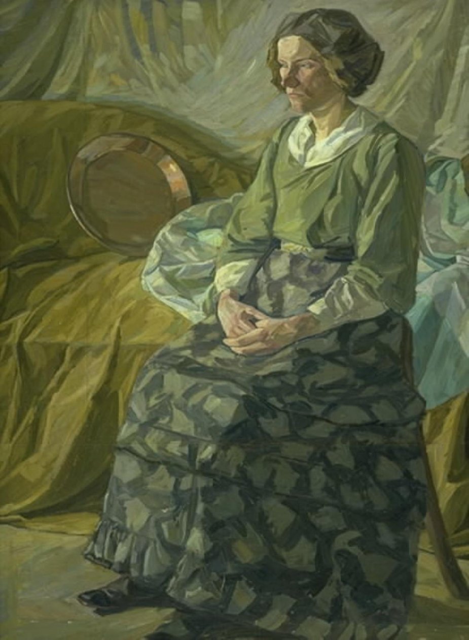 Emma Weie, kunstnerens søster av Edvard Weie