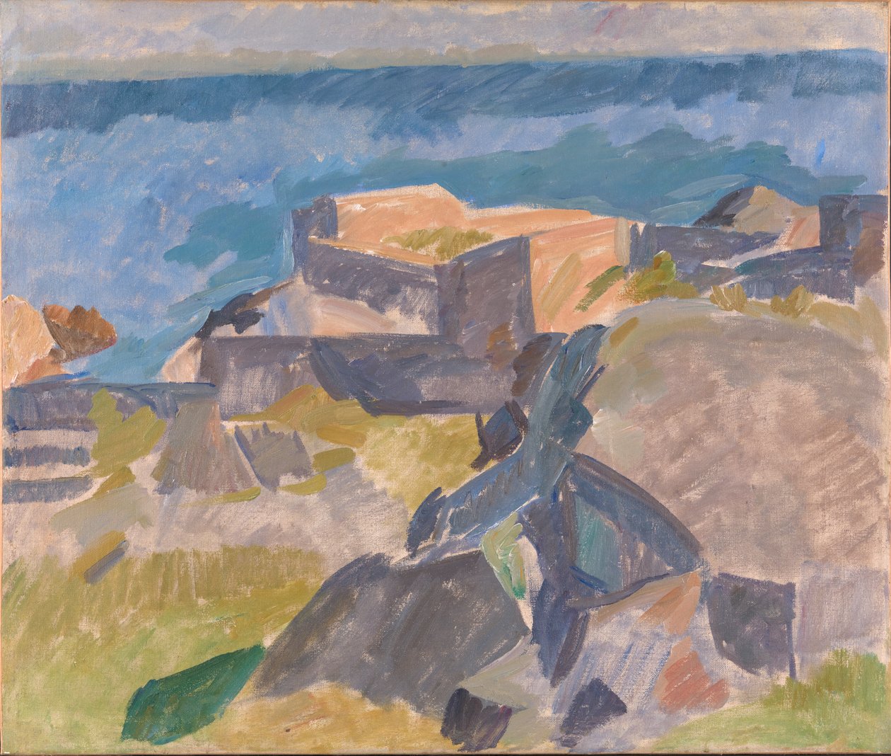 Landskap fra Christiansø av Edvard Weie