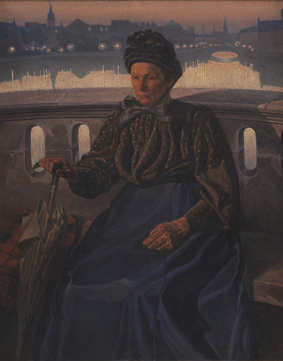 Kunstnerens mor av Edvard Weie