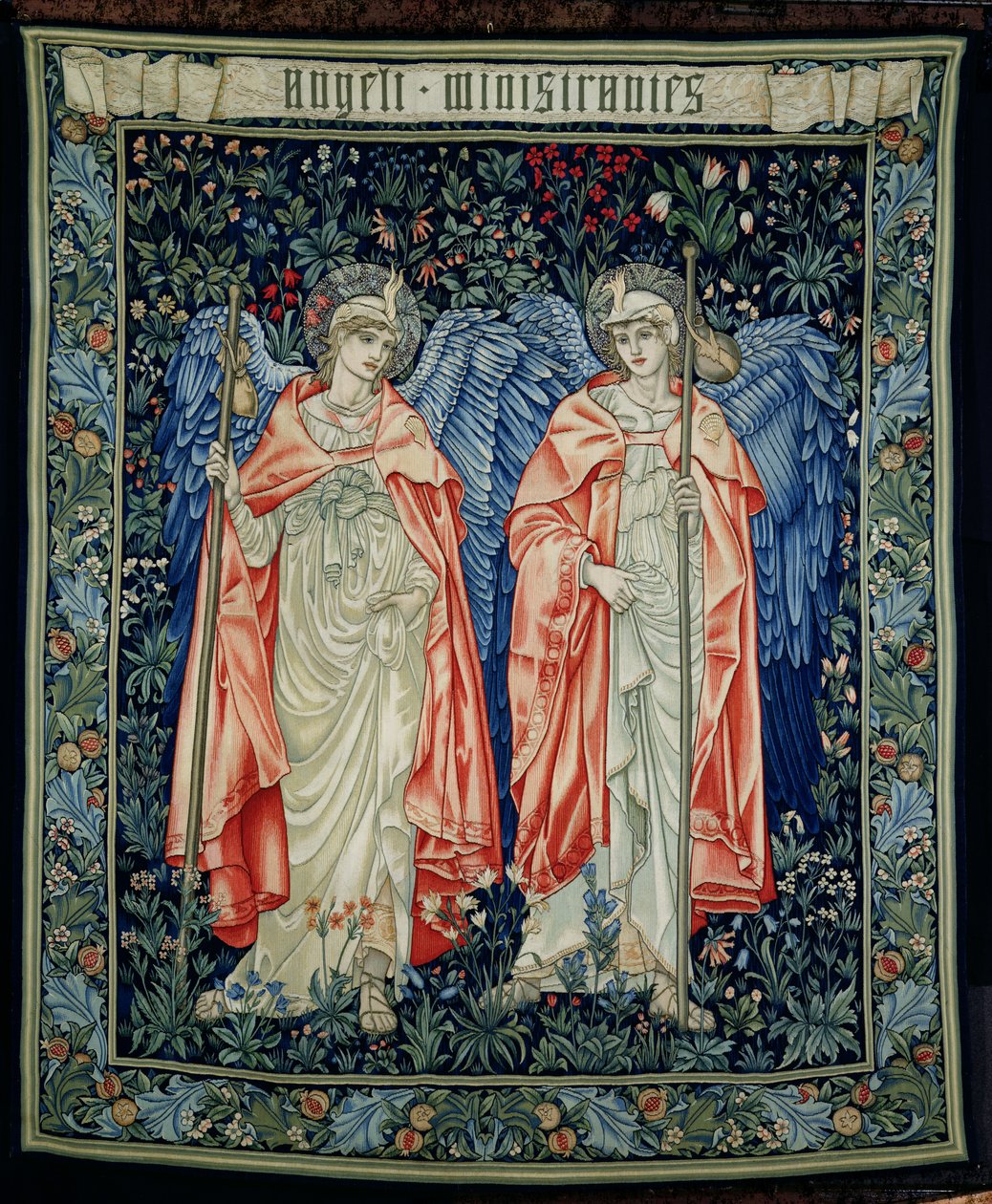 Ministering Angels, 1894 (teppe) av William Morris