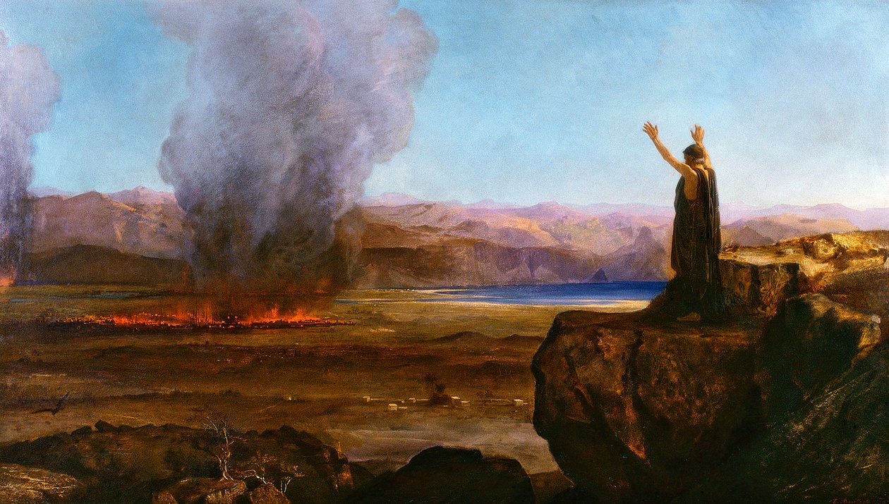 The Cities of the Plain, 1876 av Edward A. Armitage