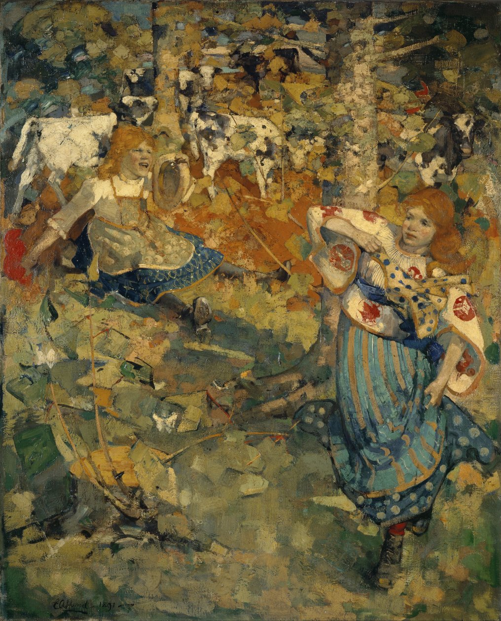 Sommer av Edward Atkinson Hornel