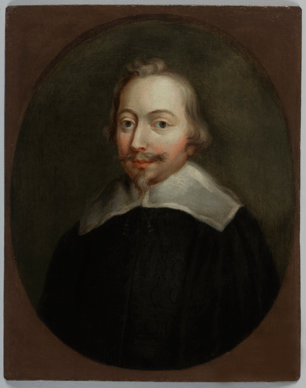 Portrett av John Pym (olje på kobber) av Edward Bower
