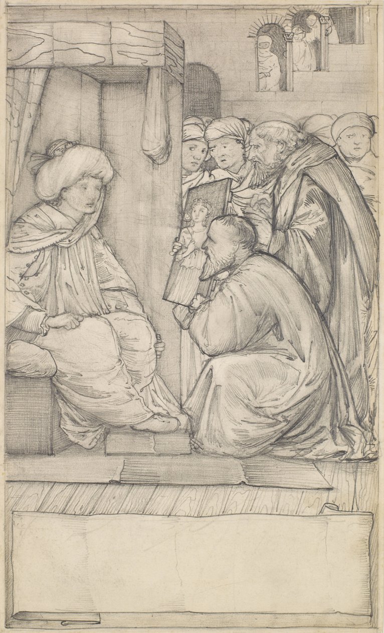 Chaucers Man of Laws Tale av Edward Burne Jones