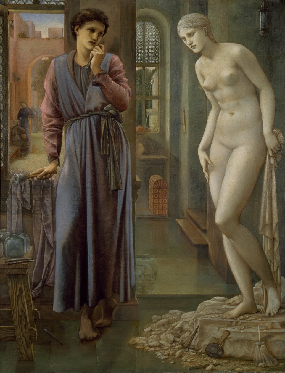 Pygmalion og bildet av Edward Burne Jones