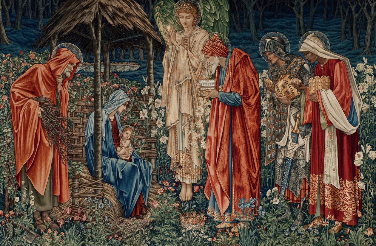 Tilbedelsen av magi av Edward Burne Jones