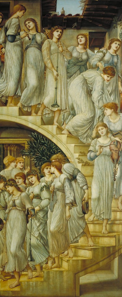 De gylne trappene av Edward Burne Jones