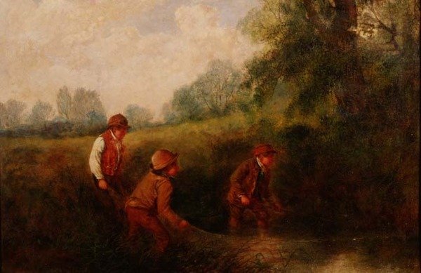 Krypskytterne, 1800-tallet av Edward Charles Barnes
