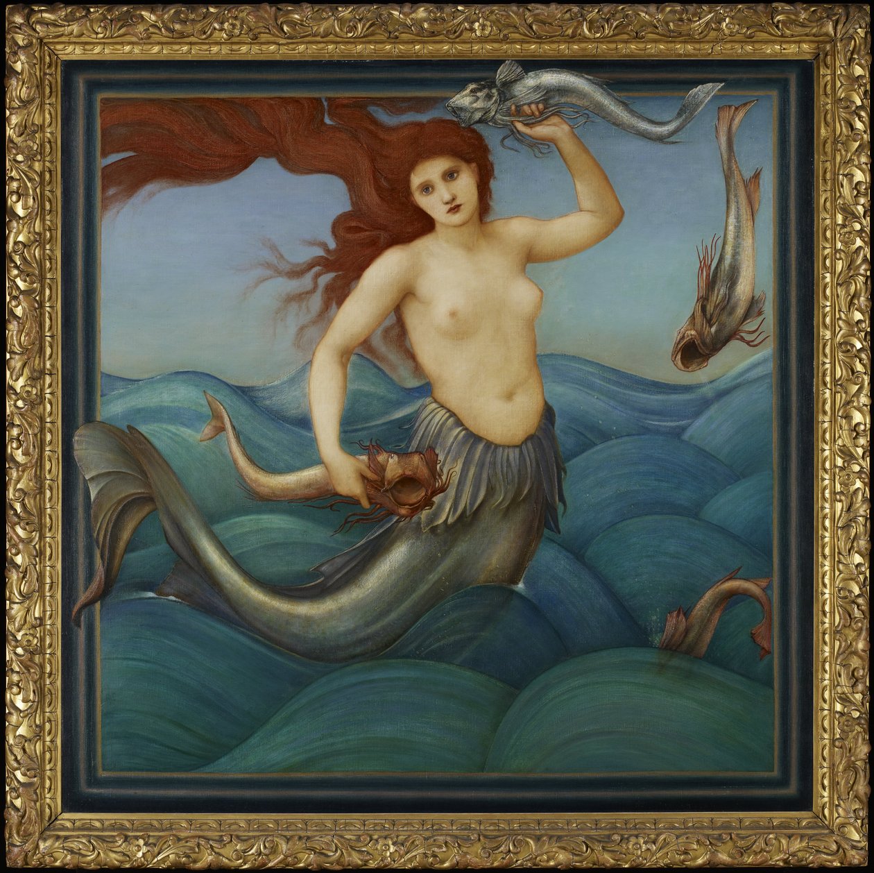 En sjønymfe av Edward Burne Jones