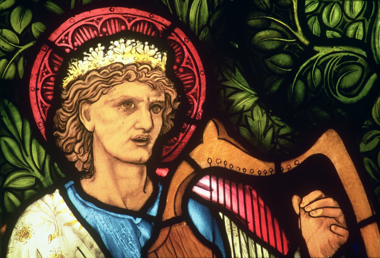 King David, av Sir Edward Burne-Jones (1833-98), 1890 av Edward Burne Jones