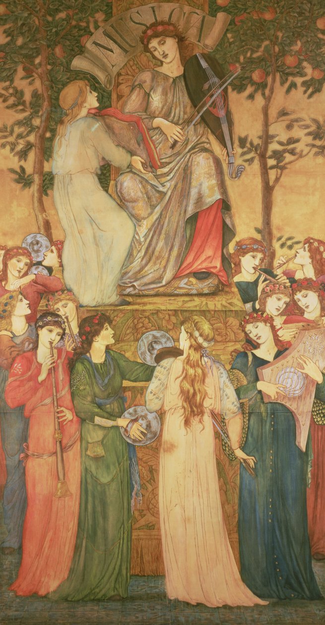 Musikk av Edward Burne Jones
