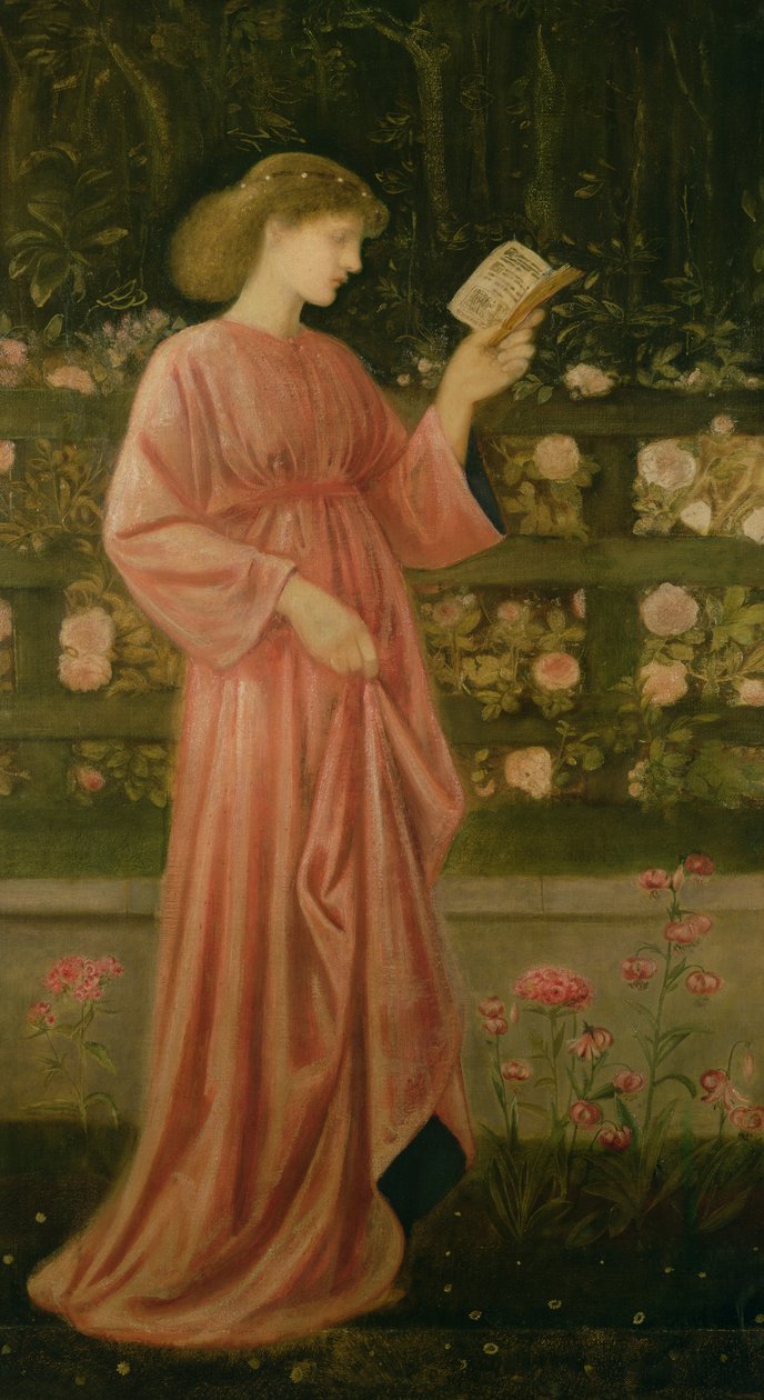 Prinsesse Sabra (Kongens datter) 1865-66 av Edward Burne Jones