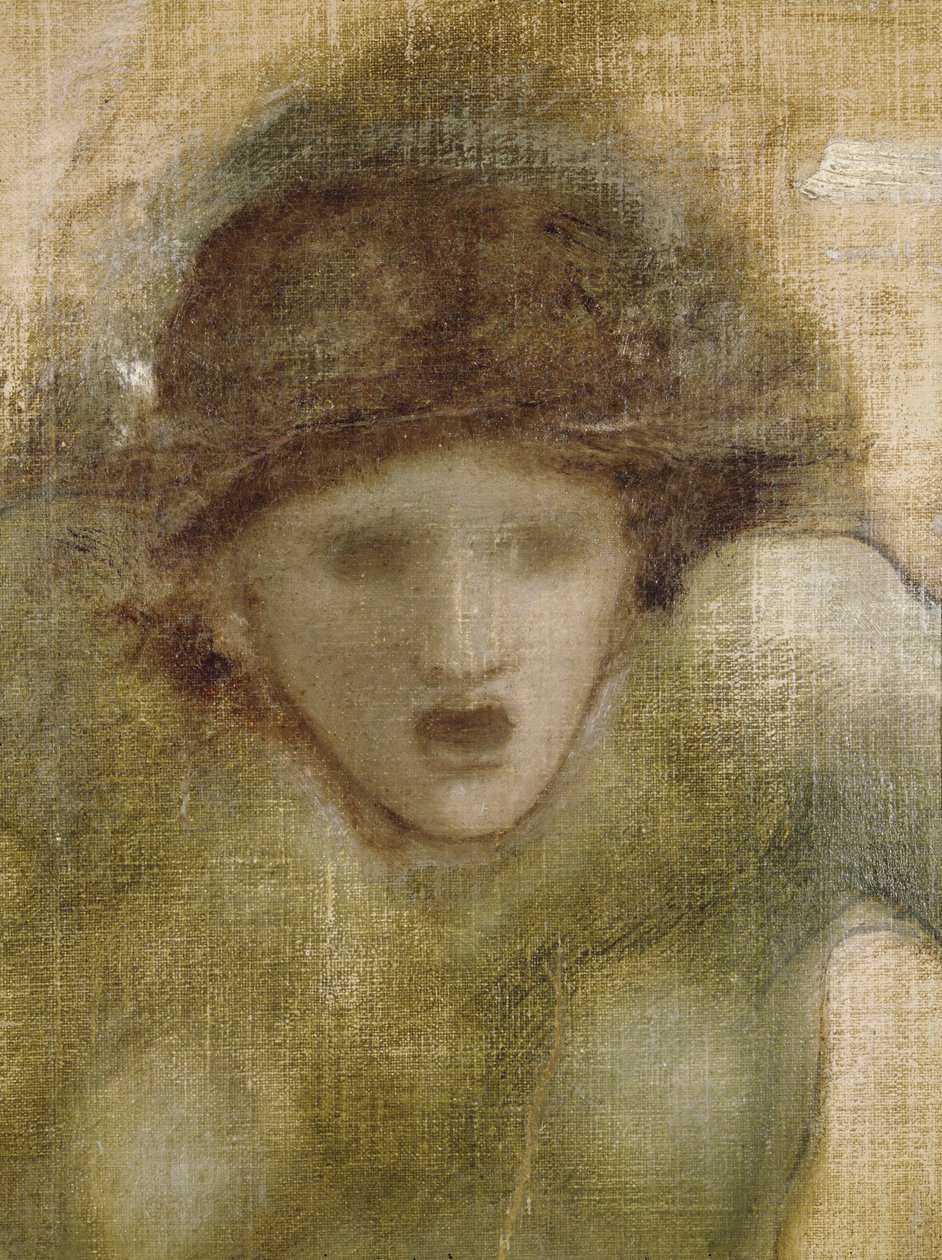 Studie av Perseus, 1876 av Edward Burne Jones