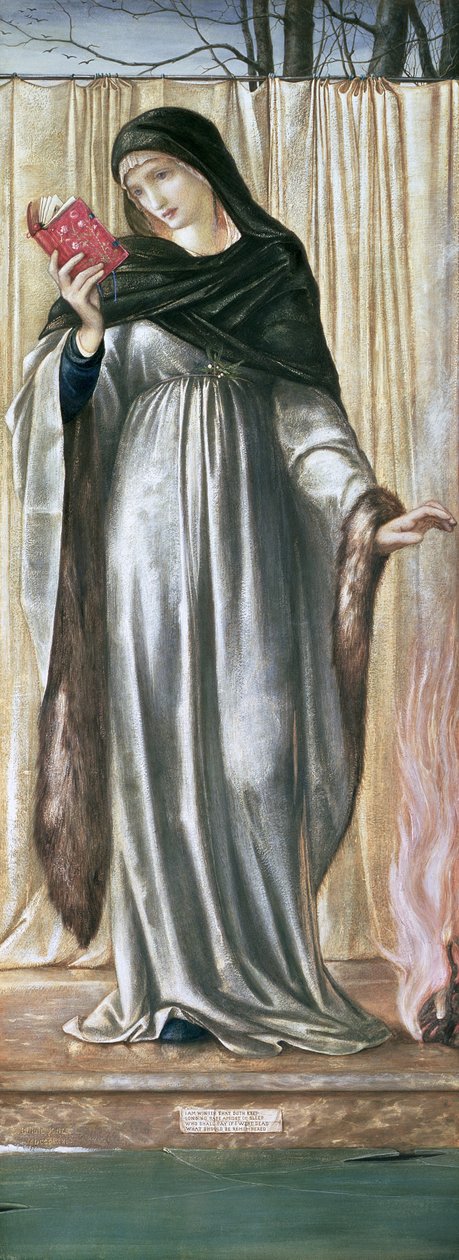 Vinter, 1869-70 av Edward Burne Jones