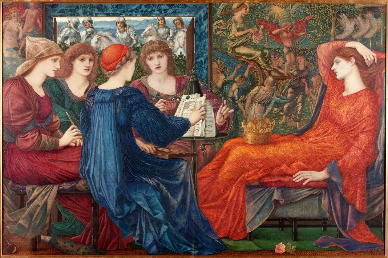 Lovprisning av Venus, ca. 1873-75 av Edward Burne Jones