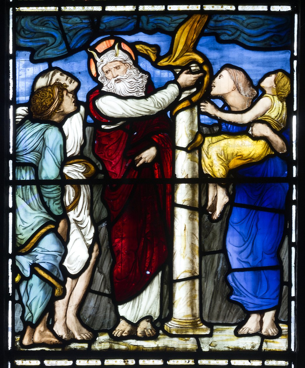 Moses & The Brazen Serpent, 1879 av Edward Burne Jones