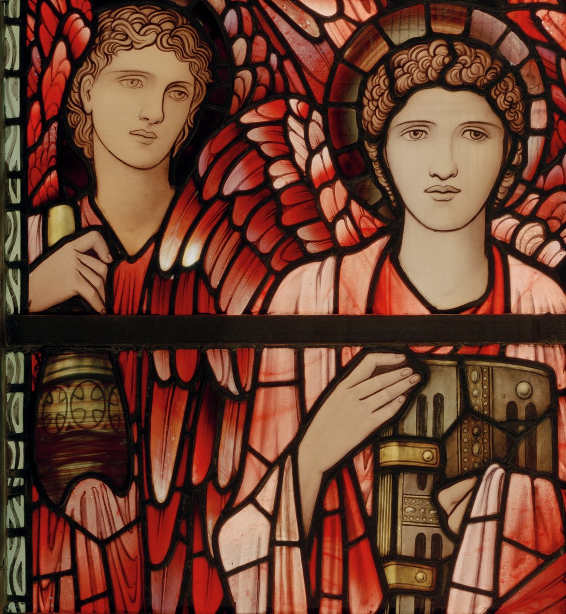 The Last Judgment Window, detalj, 1897 av Edward Burne Jones