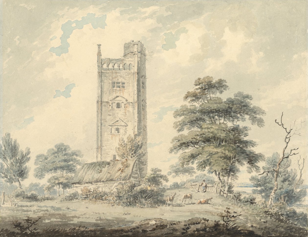 Freston Tower, Suffolk av Edward Dayes