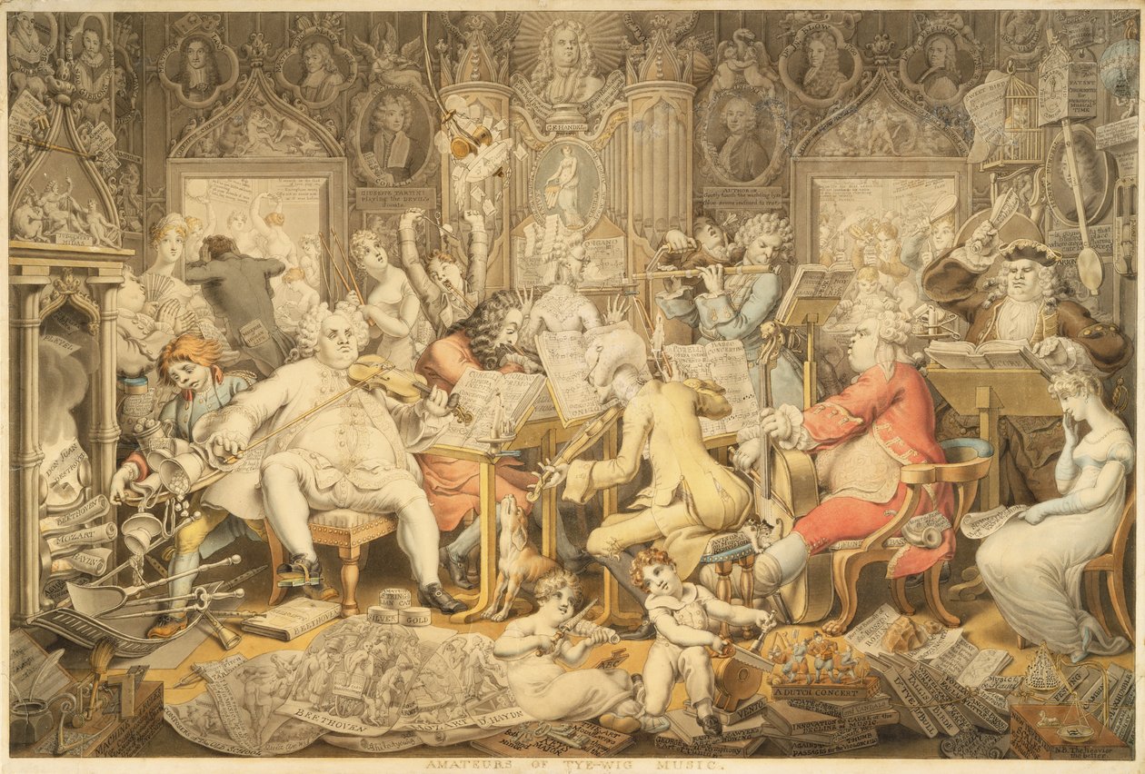 Amatører av Tye-Wig Music av Edward Francis Burney
