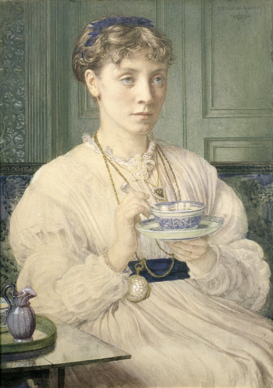 Portrett av Georgiana Burne-Jones (1840-1920), 1870 av Edward John Poynter