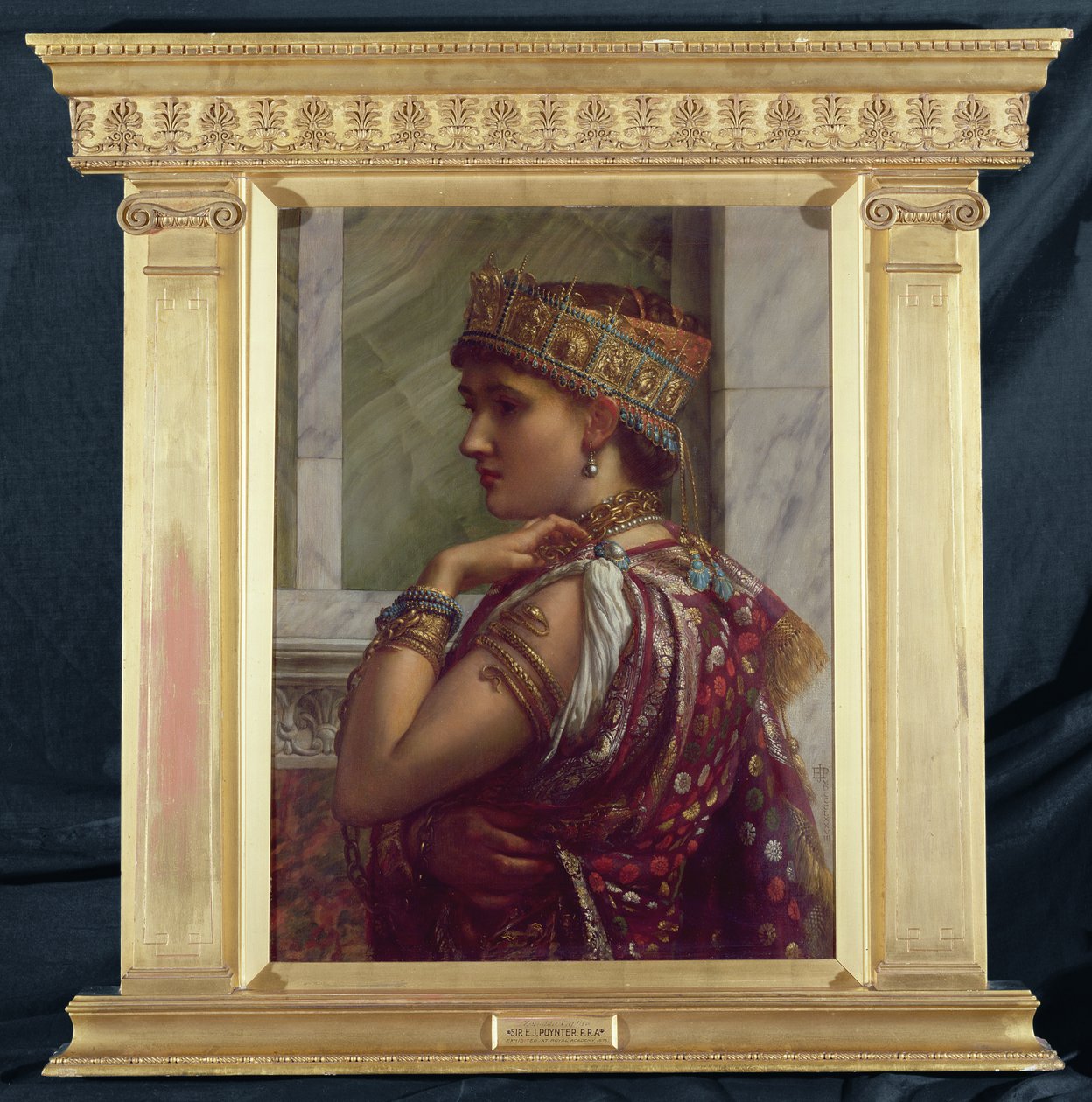 Zenobia-fange, 1878 av Edward John Poynter