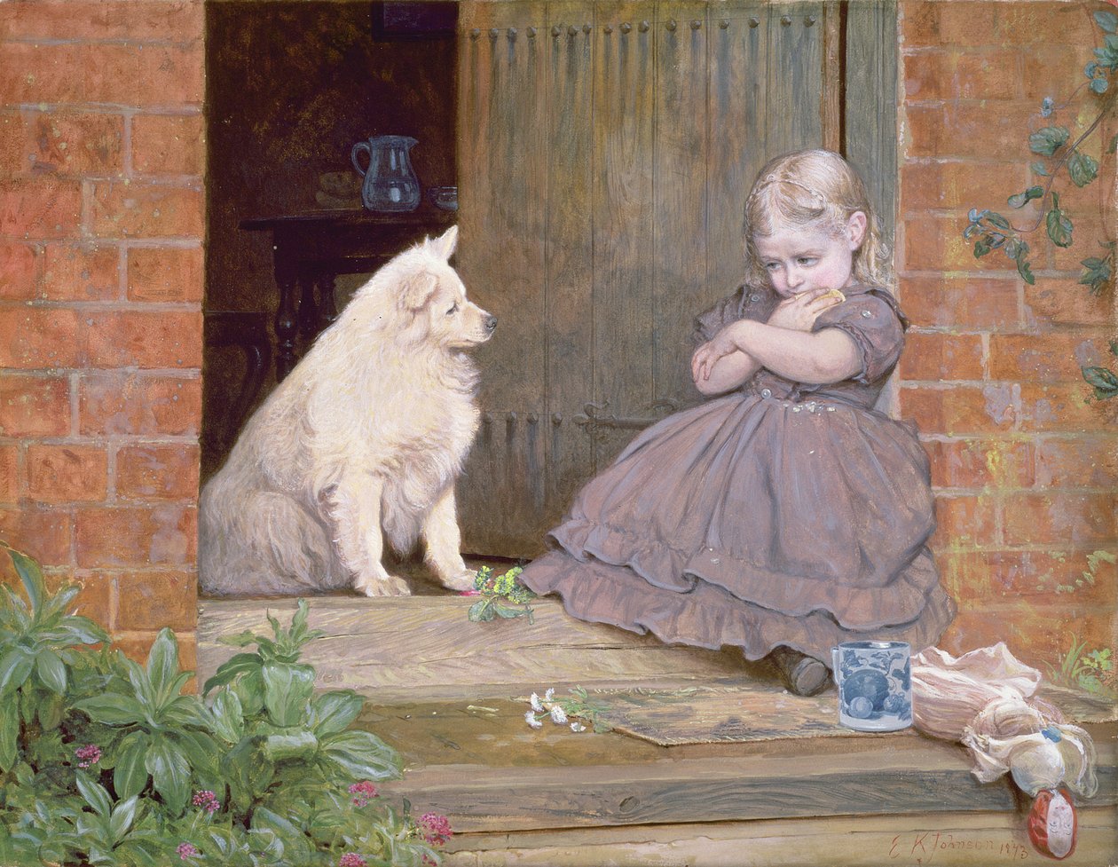 Tea Time, 1873 av Edward Killingworth Johnson