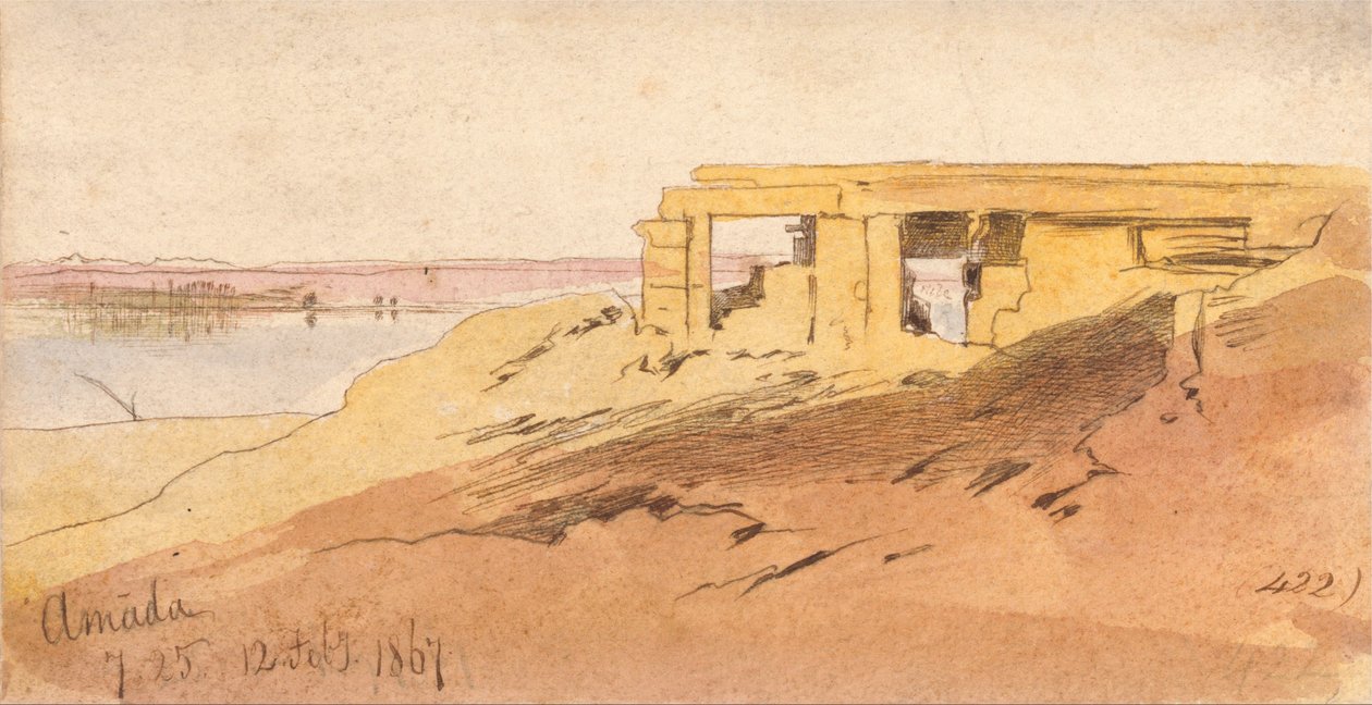 Amada, 7-25 am, 12. februar 1867 (422) av Edward Lear