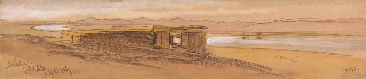 Amada, 7.-30.00, 12. februar 1867 (423) av Edward Lear