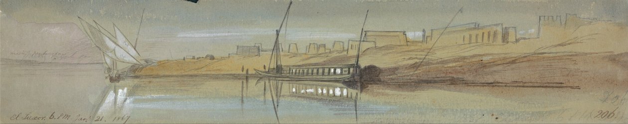 Luxor av Edward Lear