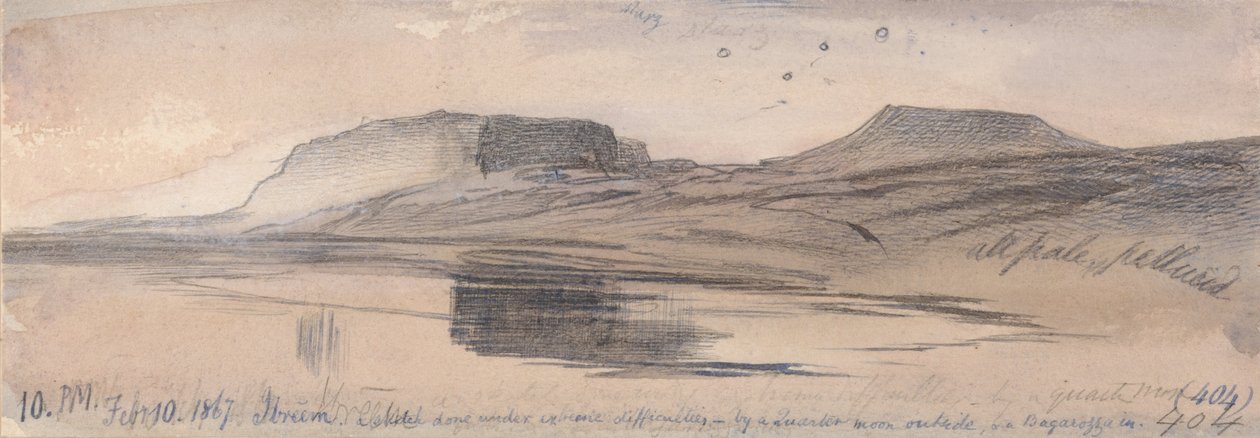 Ibreem, kl. 10.00-10. februar 1867 (404) av Edward Lear