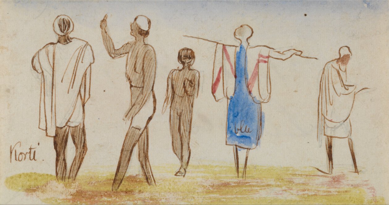 Kort av Edward Lear
