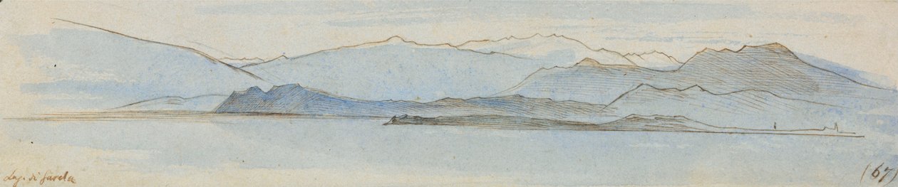 Gardasjøen av Edward Lear