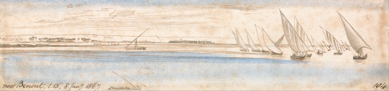 I nærheten av Benout av Edward Lear
