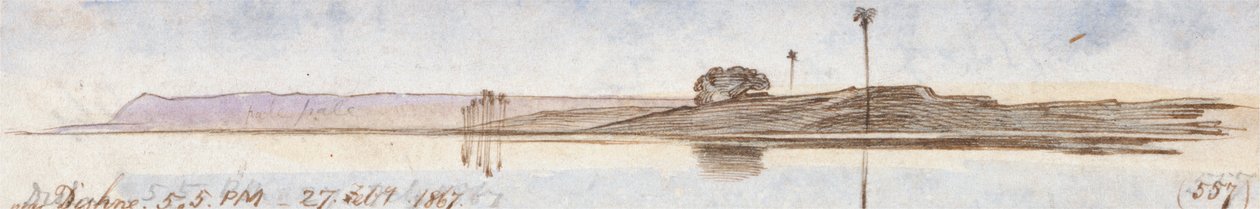 I nærheten av Dishna av Edward Lear