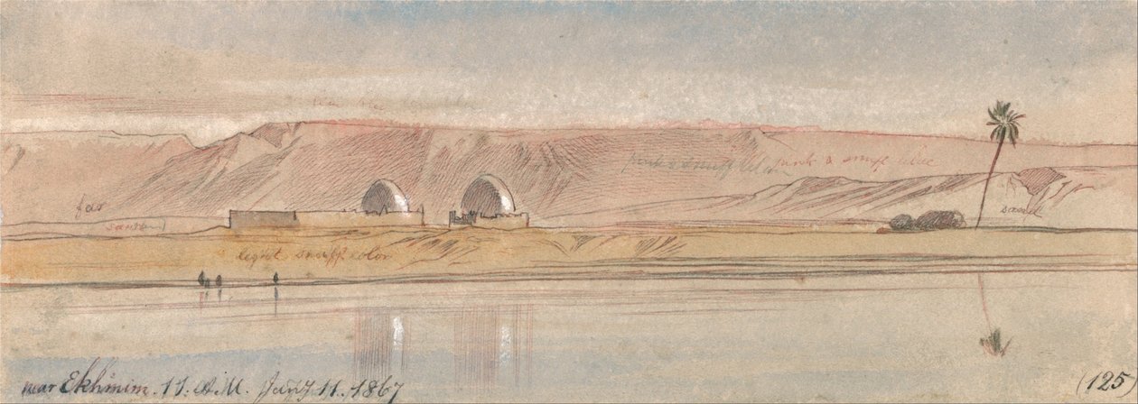 I nærheten av Ekhmim av Edward Lear