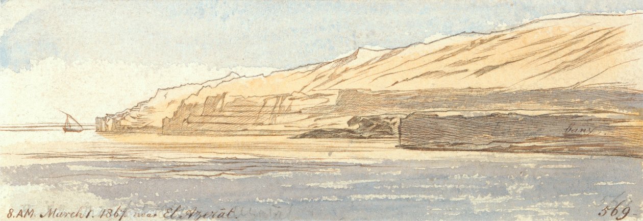 I nærheten av El Azerat av Edward Lear