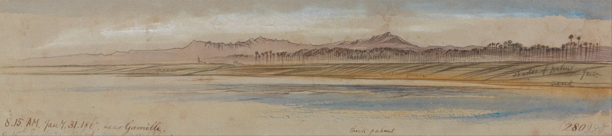 I nærheten av Gamille av Edward Lear