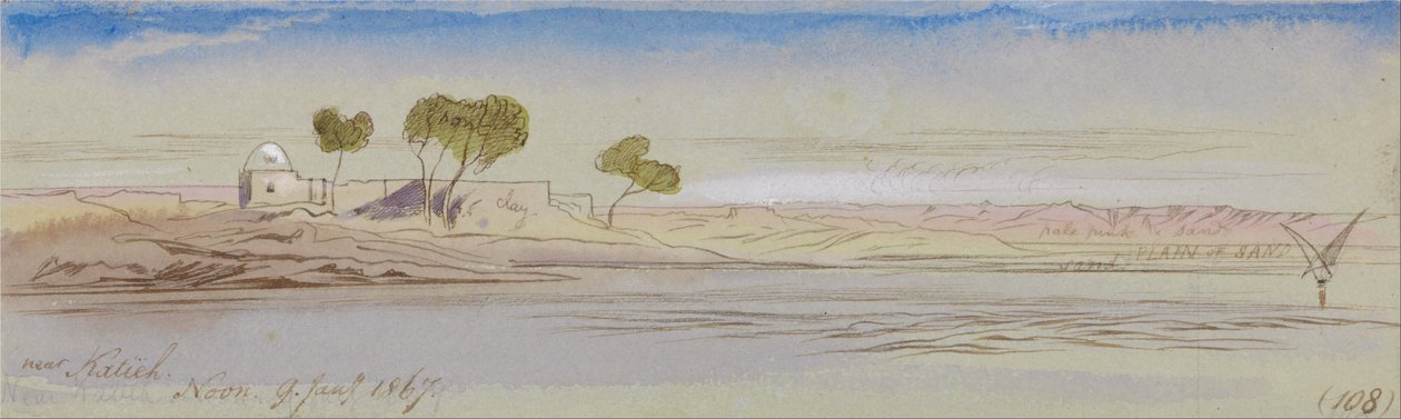 I nærheten av Katieh av Edward Lear