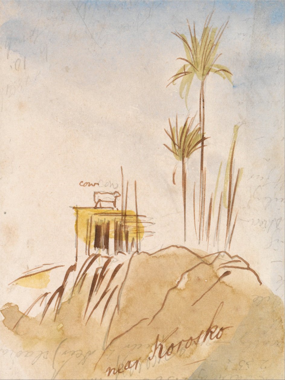 I nærheten av Korosko av Edward Lear