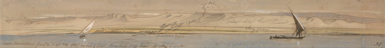I nærheten av Maimoun av Edward Lear