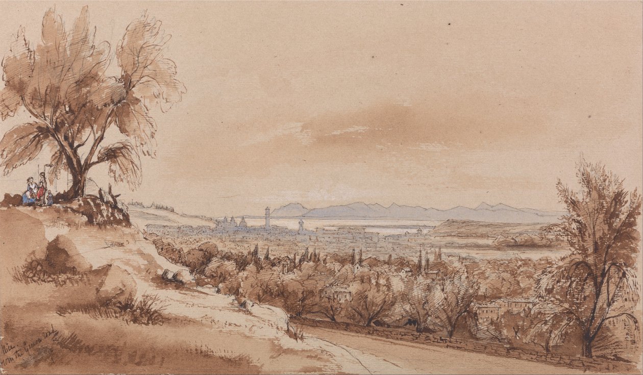 Fint fra Genova Road av Edward Lear
