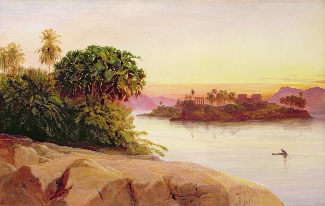 Philae, Egypt av Edward Lear