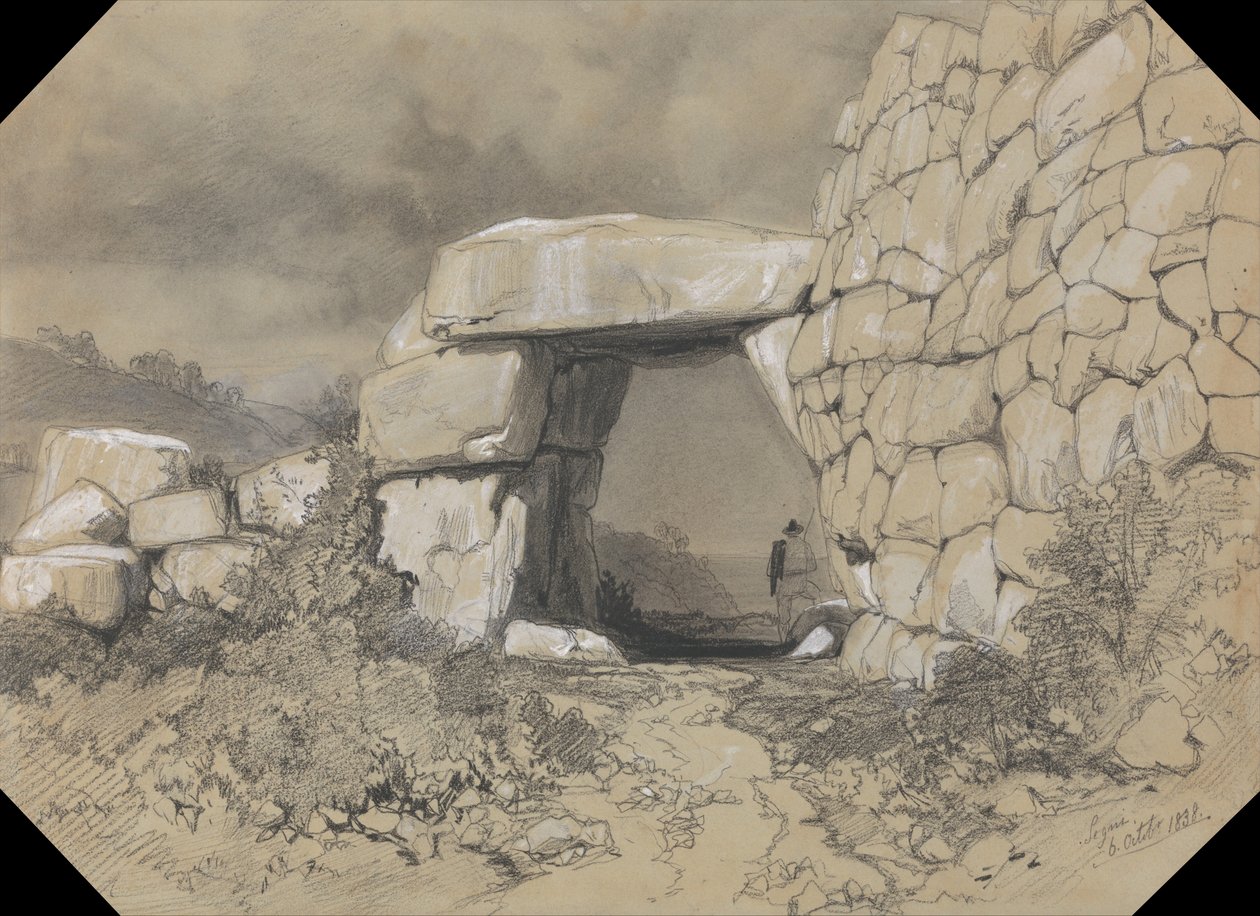 Skilt, 6. oktober 1838 av Edward Lear