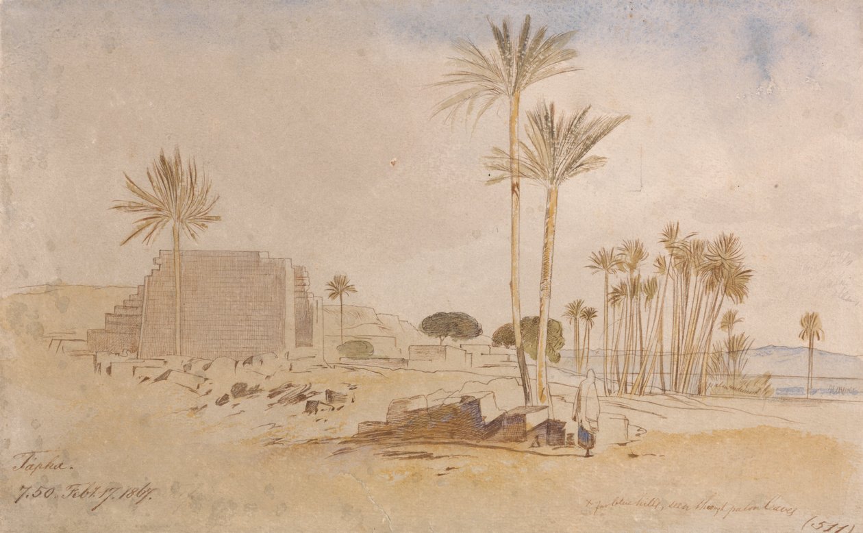 Tapha, 7-50 a.m., 17. februar 1867 av Edward Lear