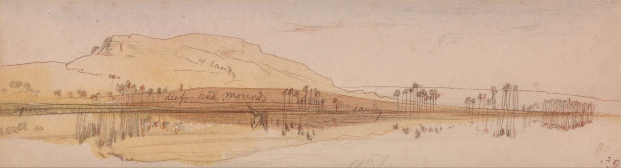 Utsikt over Nilen av Edward Lear