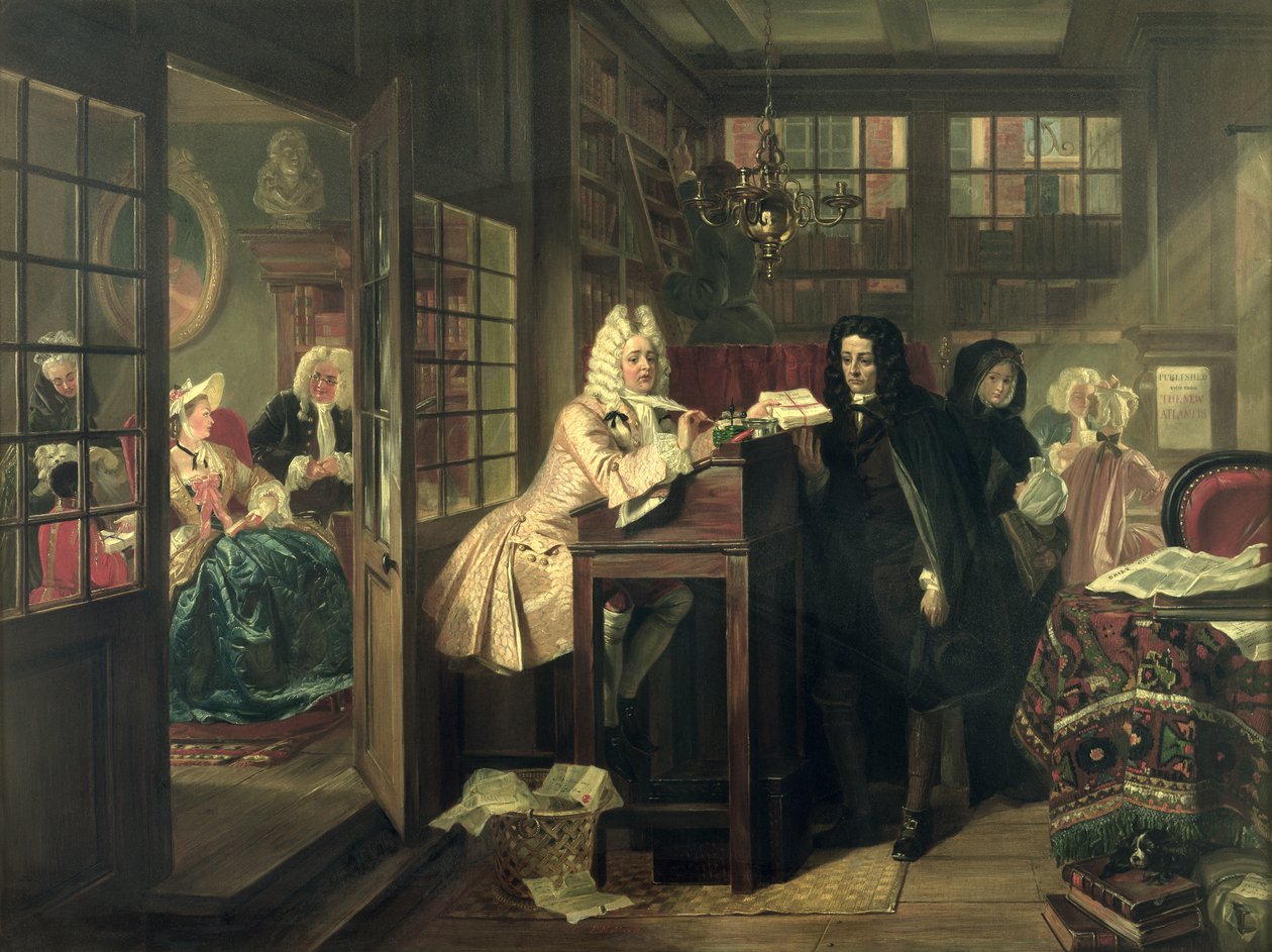 Defoes manuskript av Robinson Crusoe avvist av forlagene av Edward Matthew Ward
