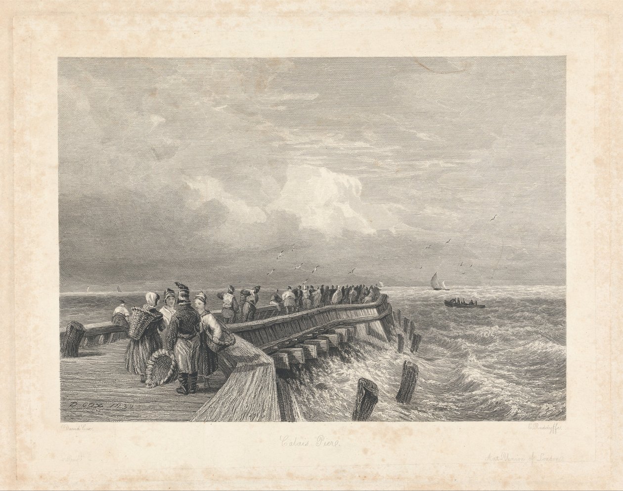 Calais brygge av Edward Radclyffe