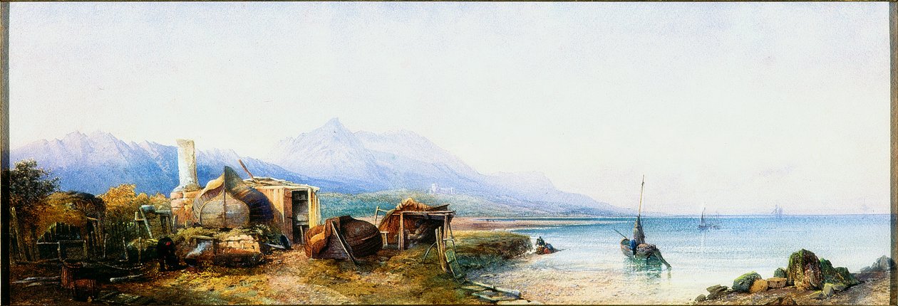 Kystscene (kroppsfarge) av Edward Richardson