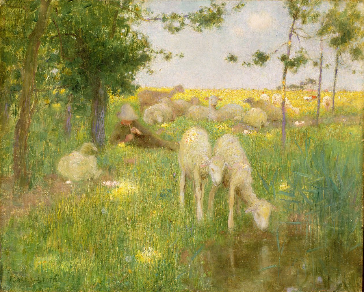 Våren av William Edward Stott