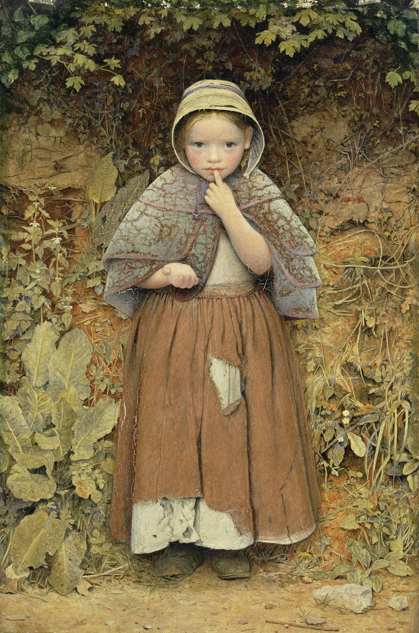 En tigger på stien, 1856 av Edward Thompson Davis